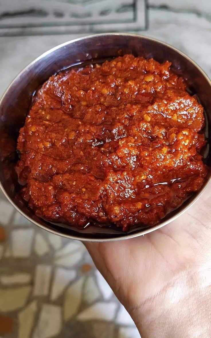 Red Chilly Garlic Chutney Premix